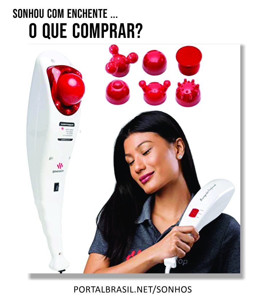 Compra relacionada com sonhar com enchente Massageador manual de alta percussão