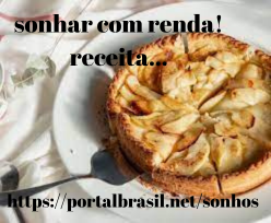 Dica de receita para quem Sonhou com Renda 

Receitas são sempre uma boa opção para nos trazer lembranças de momentos incríveis e alimentar o otimismo de dias melhores.