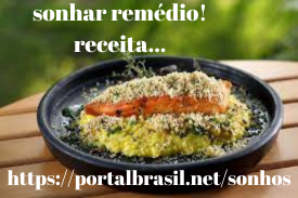 Dica de receita para quem Sonhou com Remédio
Receitas são sempre uma boa opção para nos trazer lembranças de momentos incríveis e alimentar o otimismo de dias melhores.