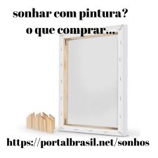 Sonhar com Pintura o que Comprar

Tela de pintura: é uma das superfícies mais tradicionais e mais utilizadas para a arte da pintura. Ela consiste basicamente em um tecido especialmente preparado para ser usado como suporte para diferentes tipos de pintura. A diferença entre tela e painel está no chassis. Chama-se TELA aqueles que possuem um chassis mais estreito, ficando com a vista lateral em torno de 1,5 cm, o que é ideal para quem pretende colocar sua obra numa moldura. Já o PAINEL têm o chassis mais reforçado e, portanto, mais largo.