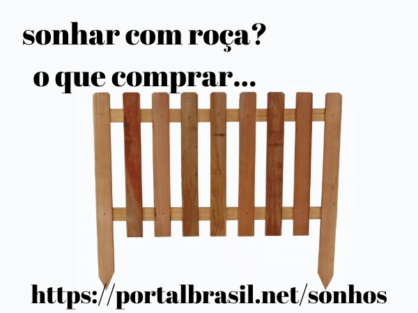 Sonhar com Roça o que Comprar
Cerca: As cercas de jardim são ideais também para separar terrenos, esconder elementos e, claro, delimitar qualquer espaço. Além dos diversos tipos de cerca para jardim, existem modelos diferentes de alambrados e telas de proteção contra mosquitos. As cercas são utilizadas para proteção, mas também podem ser utilizadas com finalidade estética. As propriedades rurais são verdadeiras fontes de renda para criadores de animais, agricultores ou para quem pratica alguma outra atividade fazendo uso delas.