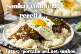Dica de receita para quem Sonhou com Tela
Receitas são sempre uma boa opção para nos trazer lembranças de momentos incríveis e alimentar o otimismo de dias melhores.
