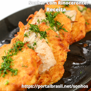 Dica de receita para quem Sonhou com Rinoceronte
Tilápia com Crosta de Parmesão
Essa receita é super prática de fazer e você nem imagina como fica crocante, além da Tilápia você pode utilizar outros peixes.