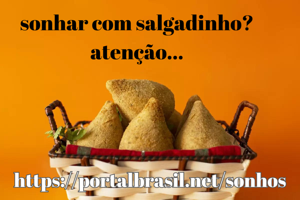Sonhar com Salgadinho significa que você estar em um bom momento de vida, com mais recursos financeiros, pode ser usado para satisfação e explorar novas experiências.