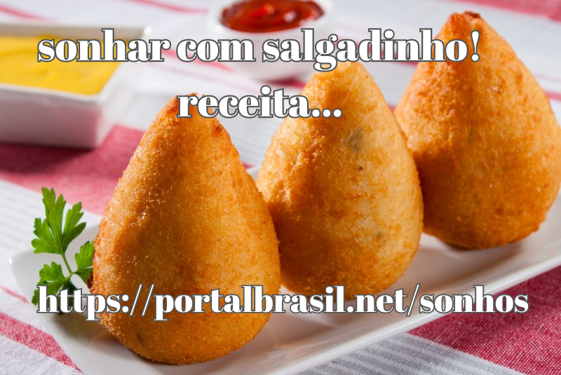 Dica de receita para quem Sonhou com Salgadinho
Receitas são sempre uma boa opção para nos trazer lembranças de momentos incríveis e alimentar o otimismo de dias melhores.
